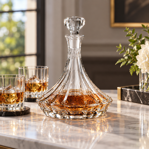Qavlori™ Crystal Glass Decanter main image 02
