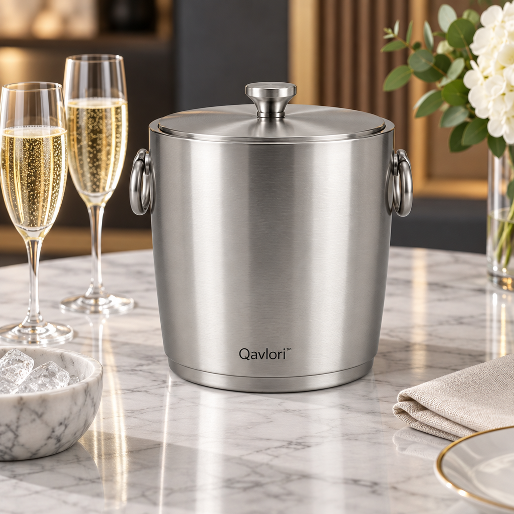 Qavlori™ Stainless Steel Ice Bucket main image 05